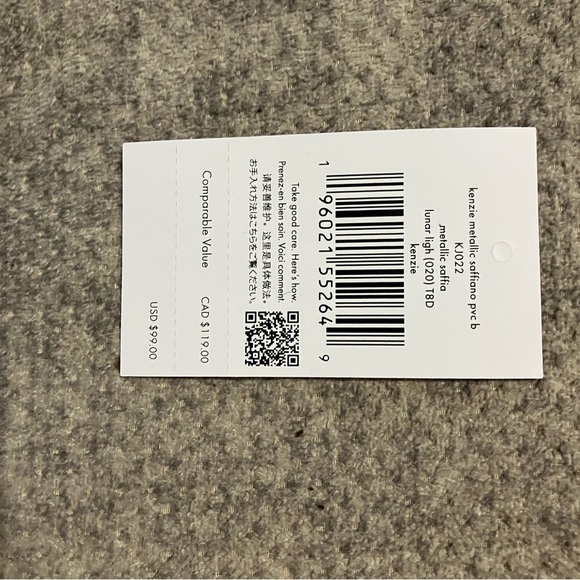 Kate Spade Saffiano Leather Silver Card Holder NWT - Picture 5 of 6